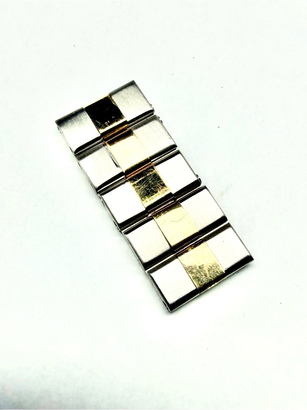 CHOPARD ST. MORITZ 12.70mm wide 18K Yellow Gold & Stainless Steel Complete Link